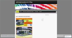 Desktop Screenshot of jatiindahresidence.wordpress.com