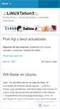 Mobile Screenshot of linuxtation3.wordpress.com