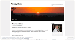 Desktop Screenshot of nivaldy.wordpress.com