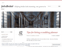 Tablet Screenshot of jalisbridal.wordpress.com