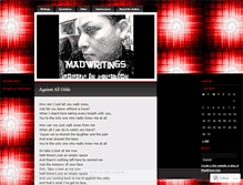 Tablet Screenshot of madwritings.wordpress.com