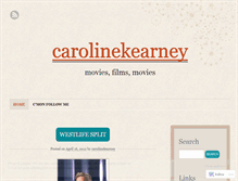 Tablet Screenshot of carolinekearney.wordpress.com