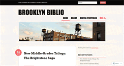 Desktop Screenshot of bkbiblio.wordpress.com