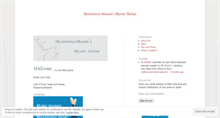 Desktop Screenshot of maemi.wordpress.com
