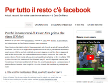 Tablet Screenshot of dariodemarco.wordpress.com