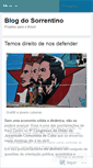 Mobile Screenshot of blogdosorrentino.wordpress.com