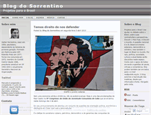 Tablet Screenshot of blogdosorrentino.wordpress.com