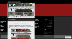 Desktop Screenshot of feriadetulua.wordpress.com