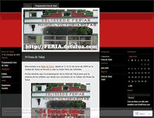 Tablet Screenshot of feriadetulua.wordpress.com