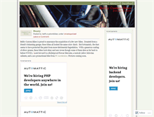 Tablet Screenshot of belfrycustombikes.wordpress.com