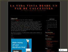 Tablet Screenshot of calcetinesc.wordpress.com