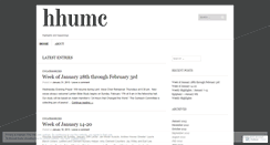 Desktop Screenshot of hhumchighlights.wordpress.com
