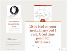 Tablet Screenshot of amararama.wordpress.com