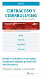 Mobile Screenshot of ciberacoso.wordpress.com