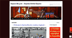 Desktop Screenshot of daytonbike.wordpress.com