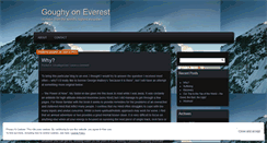 Desktop Screenshot of pgeverest.wordpress.com