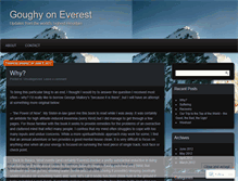 Tablet Screenshot of pgeverest.wordpress.com