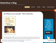 Tablet Screenshot of nxbtrithuc.wordpress.com
