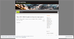 Desktop Screenshot of itselearning.wordpress.com
