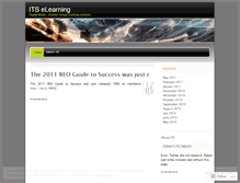 Tablet Screenshot of itselearning.wordpress.com