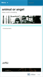 Mobile Screenshot of animalorangel.wordpress.com