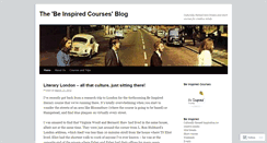 Desktop Screenshot of beinspiredcourses.wordpress.com