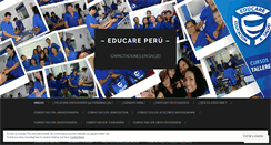 Desktop Screenshot of educareperu.wordpress.com