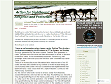 Tablet Screenshot of action4sighthounds.wordpress.com