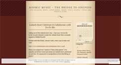 Desktop Screenshot of kosmicworld.wordpress.com