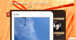 Desktop Screenshot of angelnjuly.wordpress.com
