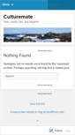 Mobile Screenshot of culturemate.wordpress.com