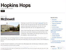 Tablet Screenshot of hopkinshops.wordpress.com