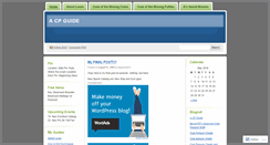 Desktop Screenshot of cplucas.wordpress.com