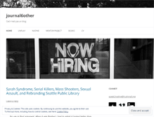 Tablet Screenshot of journal6other.wordpress.com