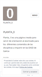 Mobile Screenshot of planta0.wordpress.com