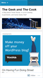 Mobile Screenshot of dgeekdcook.wordpress.com