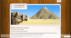 Desktop Screenshot of novitaddicted.wordpress.com