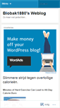 Mobile Screenshot of biobak1880.wordpress.com