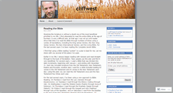 Desktop Screenshot of cliffwest.wordpress.com