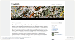 Desktop Screenshot of lotuyoesta.wordpress.com