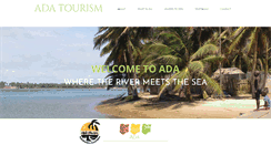 Desktop Screenshot of adatourism.wordpress.com