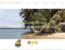 Tablet Screenshot of adatourism.wordpress.com