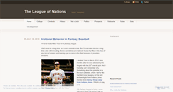 Desktop Screenshot of leagueofnations.wordpress.com