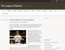 Tablet Screenshot of leagueofnations.wordpress.com