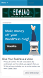 Mobile Screenshot of edalvo.wordpress.com