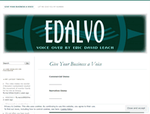 Tablet Screenshot of edalvo.wordpress.com