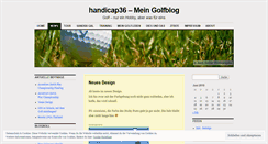 Desktop Screenshot of handicap36.wordpress.com