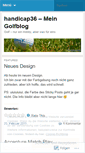 Mobile Screenshot of handicap36.wordpress.com