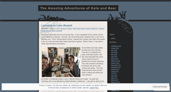 Desktop Screenshot of kateandcharliebear.wordpress.com