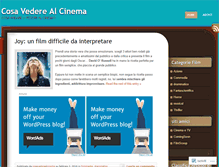 Tablet Screenshot of cosavederealcinema.wordpress.com